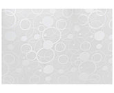 Kuber Industries Circle Design 6 Piece PVC Refrigerator Drawer Mat Set - 19"x13", Multicolour, Polyvinyl Chloride